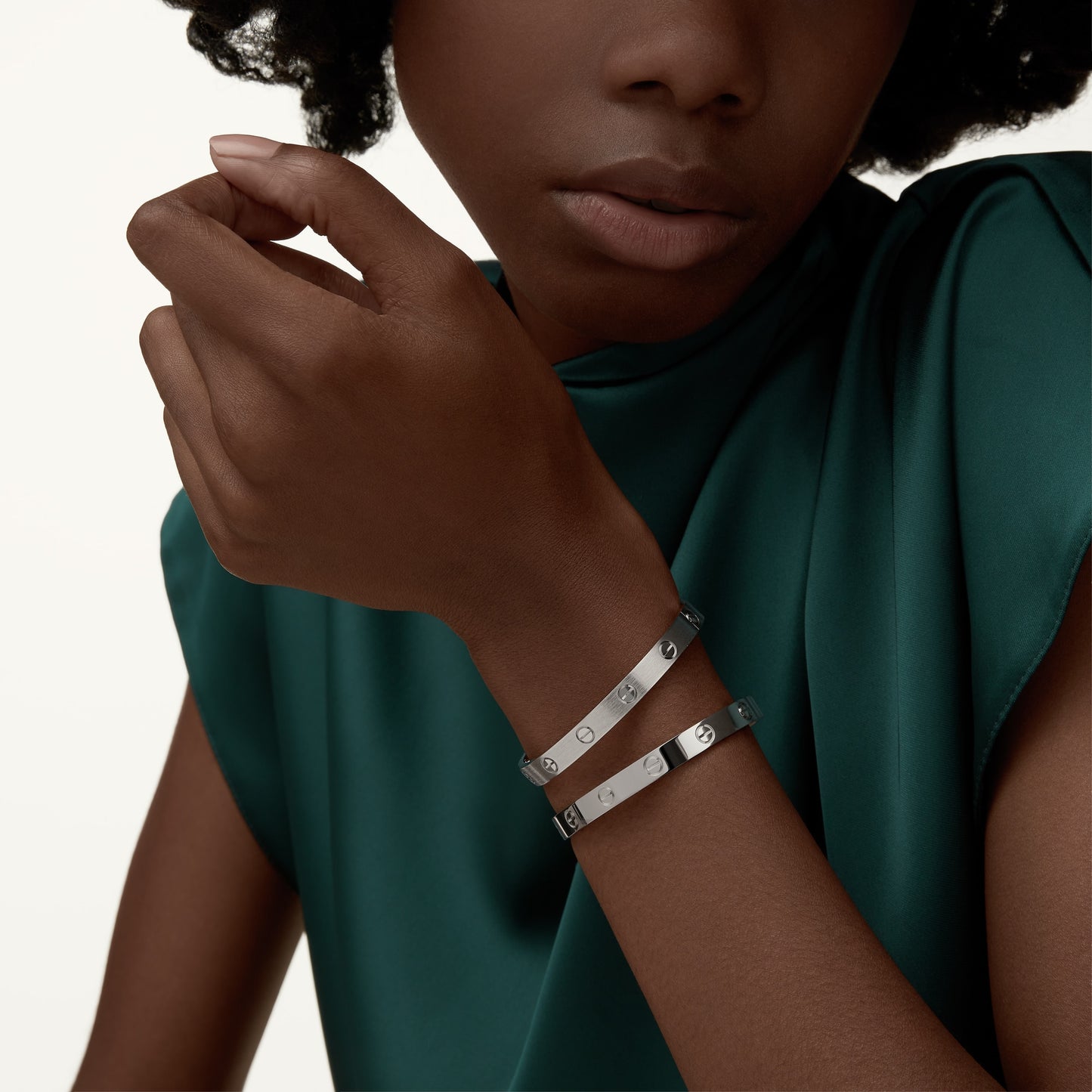 LOVE BRACELET WHITE GOLD